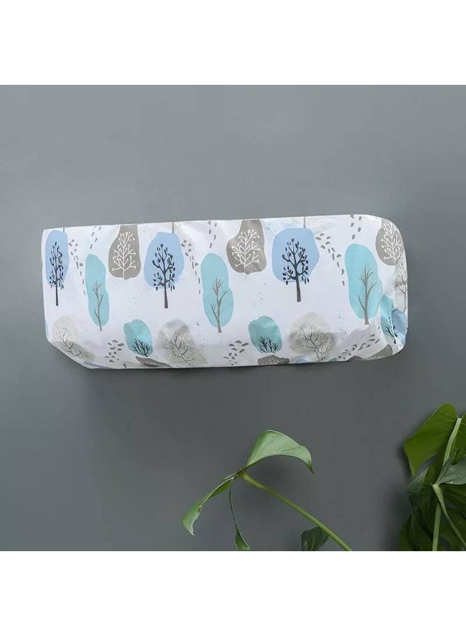 غطاء مكيف هواء عالي الجودة (1.5 حصان) - واقي متعدد الأشكال من الغبار والأوساخ لوحدات التكييف - تصميم أنيق، سهل الاستخدام، مثالي لحماية المنزل والتخزين الموسمي* - شكل عشوائي - Image 5